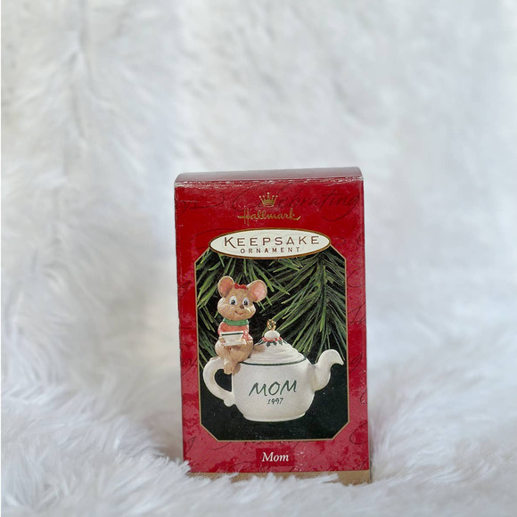 Hallmark Keepsake 1997 Mim Mouse Teapot Christmas Ornament - Picture 1 of 1